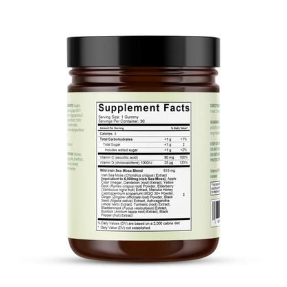 Gomitas 16 en 1 Sea Moss | Inmunidad, Fuerza y Vitalidad Natural